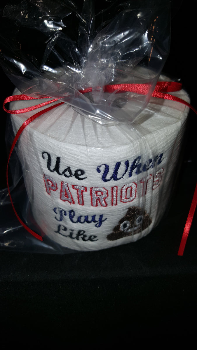 Embroidered Boston Red Sox Inspired Toilet Paper – Aynos Designs