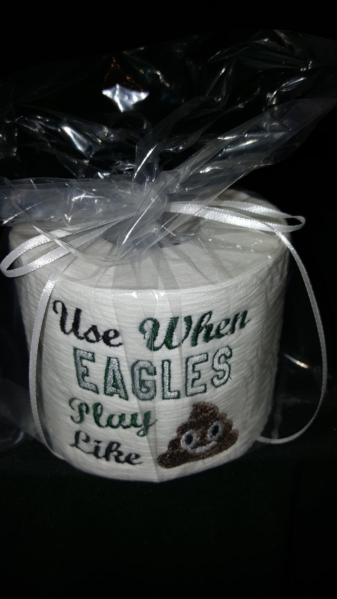 Pittsburg Steelers Toilet Paper Eagles Bathroom Decor 