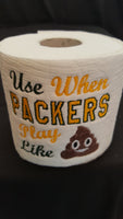 Embroidered Green Bay Packers Inspired Toilet Paper