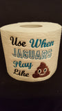 Embroidered Jacksonville Jaguars Inspired Toilet Paper