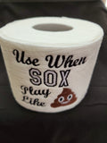 Embroidered Chicago White Sox  Inspired Toilet Paper