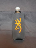 Embroidered Buck Head Black Cooler