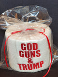 Embroidered God Guns & Trump Novelty Toilet Paper