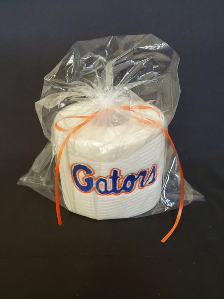 Embroidered Gators Inspired Toilet Paper