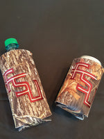 Embroidered Seminoles Inspired Camo Cooler