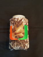 Embroidered Hurricanes Inspired Camo Cooler